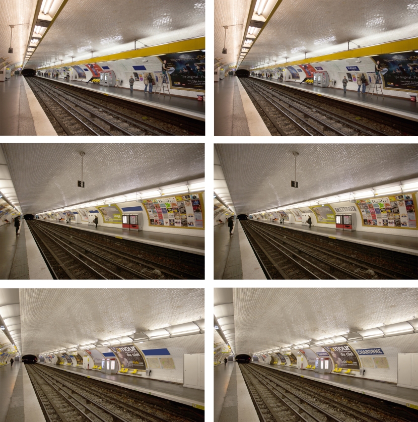 Quais, stations de métro de Paris (Voltaire, St Ambroise, Charonne)